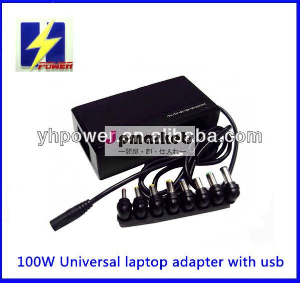 100w12v-24vdcユニバーサルラップトップアダプターusbポートを備えた問屋・仕入れ・卸・卸売り