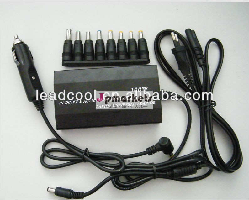 ユニバーサルホームac/車12vdc電源充電アダプタノートブック用100w/ラップトップ問屋・仕入れ・卸・卸売り