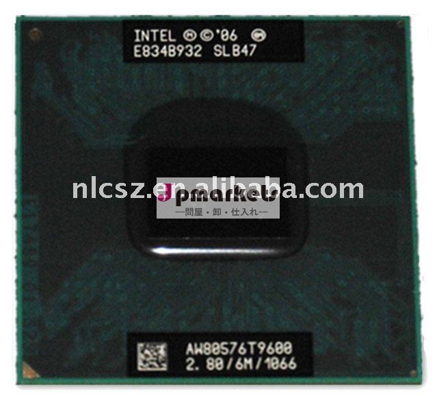 Intelの中心2のデュオT9600 SLB47 2.8Ghz 6MB 1066Mhz FSB CPU問屋・仕入れ・卸・卸売り
