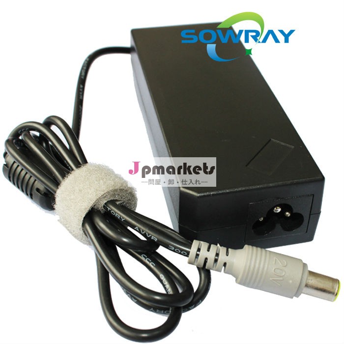 Ibm製ノートパソコン用20v3.25a65wac/dcアダプタ電源充電器ブラック657.9*5.5mmノートブックレノボwのdc充電器の供給問屋・仕入れ・卸・卸売り