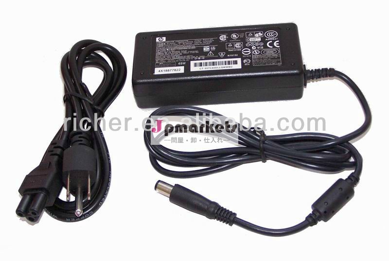 ラップトップ馬力のためのアダプタ/compaq18.5v3.5a65wdcサイズ4.8*1.7mm65w黄色問屋・仕入れ・卸・卸売り