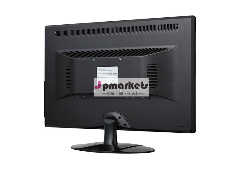 フレームレス24インチledモニタ付高- 光沢のある、 vesa、 vga/スピーカー/dvi/hdmiオプション、 ce/fcc/cbマーク問屋・仕入れ・卸・卸売り