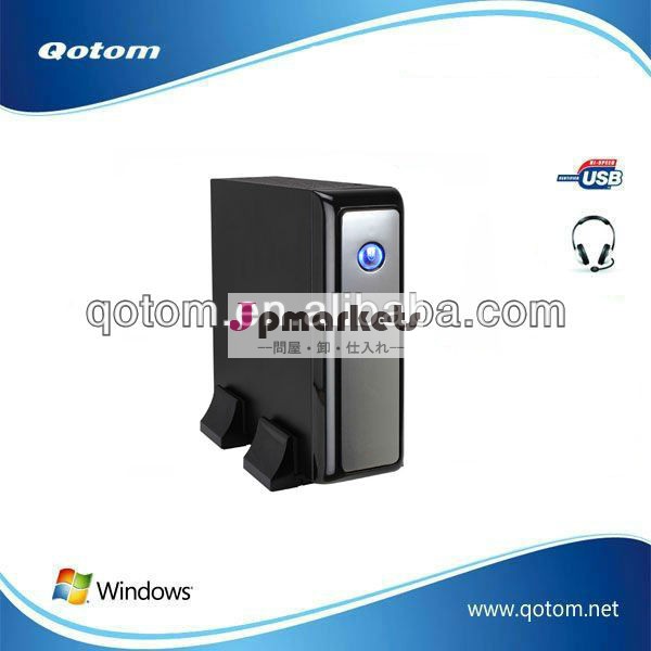 Qotom- i36ct847nm70celeroncpuチップセットミニpcの未亡人xp、 samllのコンピュータ。 シンクライアント問屋・仕入れ・卸・卸売り