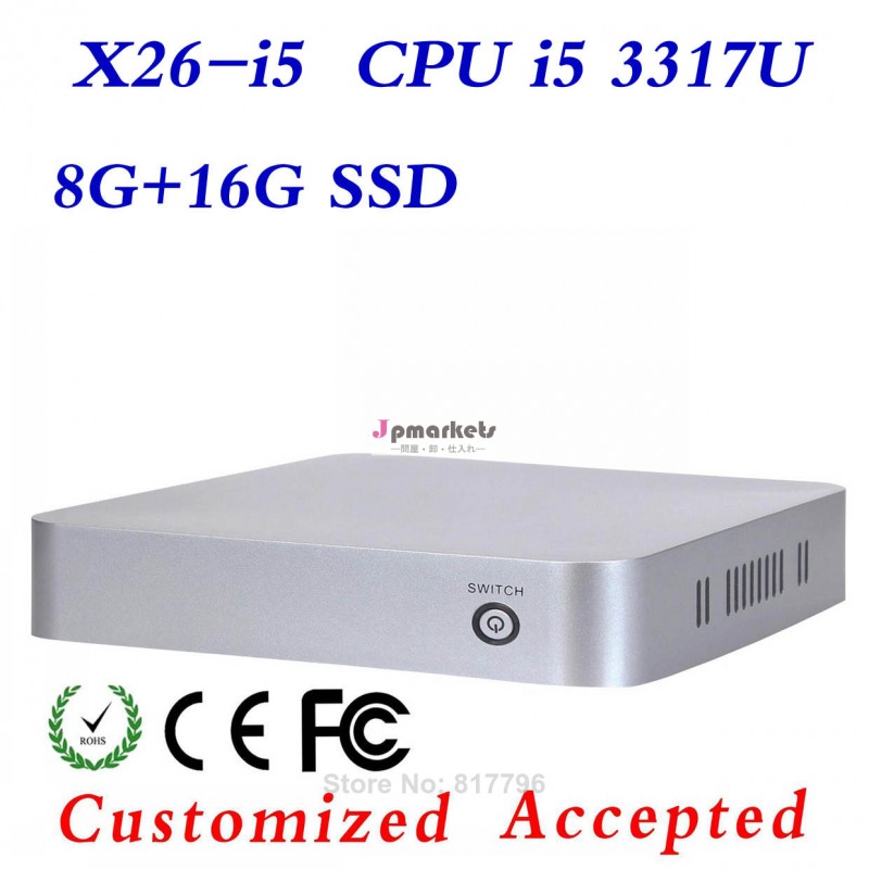 ミニitxpcクライアントwindowsminipcx26-i58gラム16グラムssdサポートフル- スクリーンの映画やゲーム2d超低消費電力問屋・仕入れ・卸・卸売り