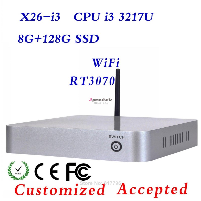 Windowspcクライアントpcのコンピュータminipcx26-i33217u8g128グラムramssdデュアルコアリビングルームhtpcミニ- usbhdmiを搭載したpc問屋・仕入れ・卸・卸売り
