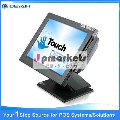 インチusbタッチスクリーンモニター15デュアルterminal lmonitor posシステム問屋・仕入れ・卸・卸売り