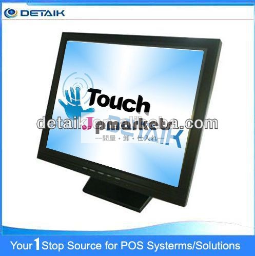 中国供給15" usb・vgaインターフェイスタッチスクリーンモニターブラック問屋・仕入れ・卸・卸売り