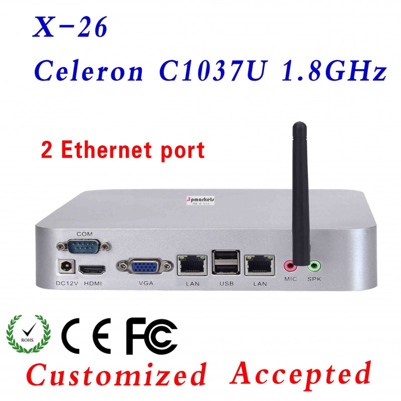 マイクロpcのlinuxコンピュータミニパソコンミニwindowsパソコンlanポートx-26c1037u2*rj452gラム128グラムssdサポートのlinuxosubuntuの最も安い問屋・仕入れ・卸・卸売り