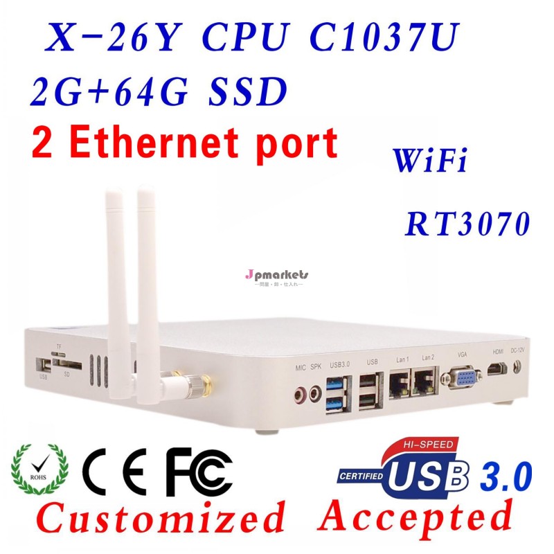 デジタルサイネージのpcc1037uc1037u医療用pcc1037uオートpcポートx-26y2*rj4564Ｇ2gのramssdサポートhdビデオを株式!問屋・仕入れ・卸・卸売り