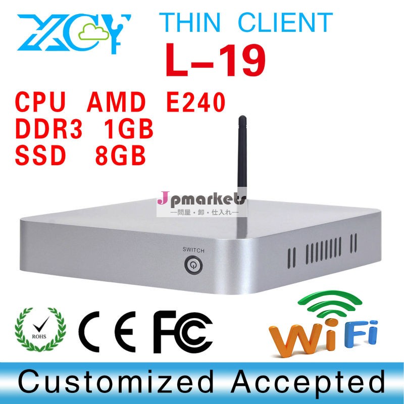 ミニitxのpc電源ミニwindowsつのデスクトップコンピュータにあるすべてl-19e24032g1gramssdサポートwindows7,wifi、 ウェブカメラ、 hdmi問屋・仕入れ・卸・卸売り
