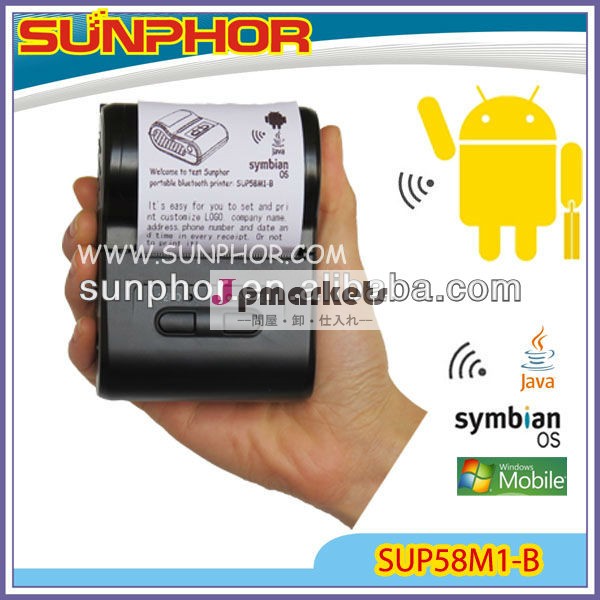 Java用のbluetoothのチケットプリンタ、 シンビアン、 アンドロイドi os、 sup58m1-b等( ヴィッキー、 sunphor工場)問屋・仕入れ・卸・卸売り