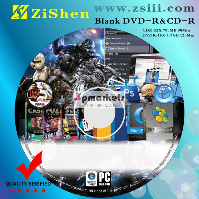 音楽/データ/ビデオのための空のCD-R52X/700MB/80MIN問屋・仕入れ・卸・卸売り