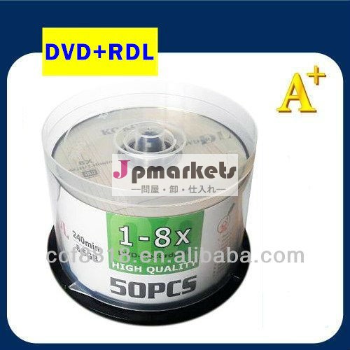 台湾a+空白dvdrdvd+rdl8.5ギガバイト、 デュアルレイヤー問屋・仕入れ・卸・卸売り