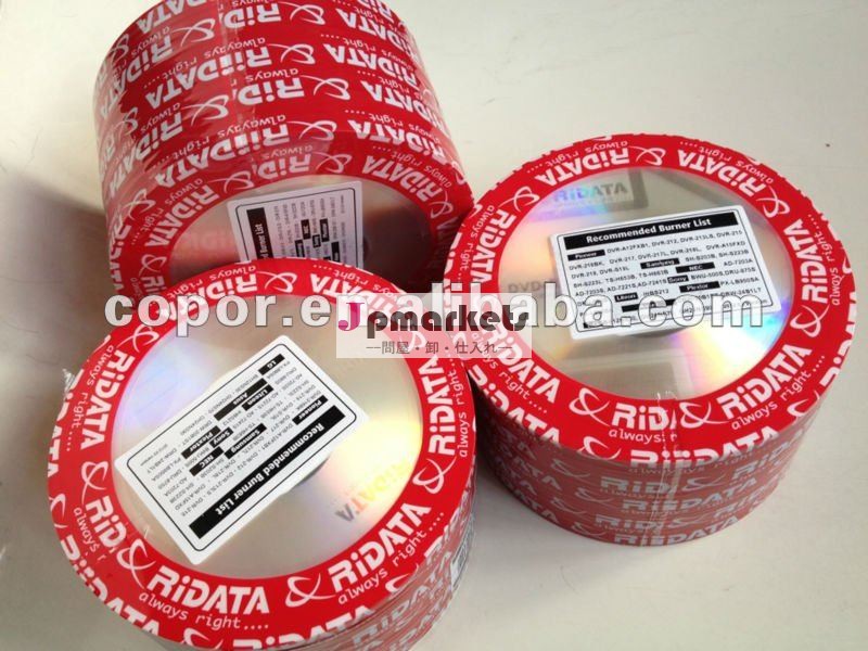 菓子器の25/50pcsのdvd-r 4.7gb RiDATAの安い価格(coporでなされる)問屋・仕入れ・卸・卸売り