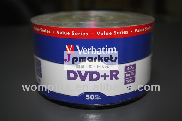 空白verbatim#97492dvd+r16x/50pkbulk/台湾製問屋・仕入れ・卸・卸売り