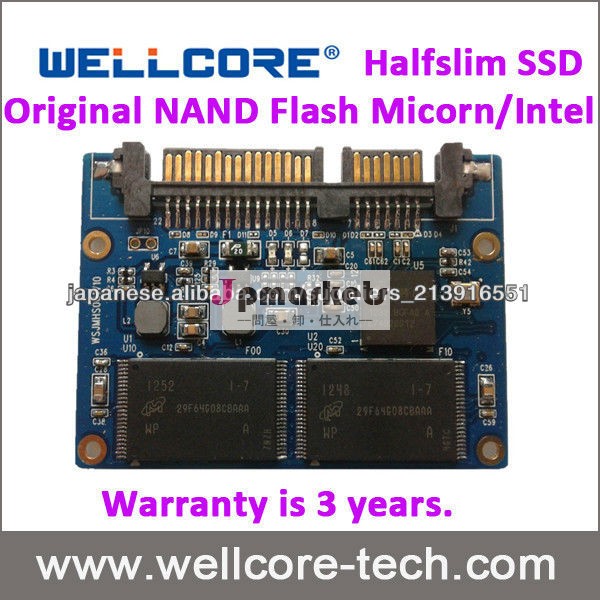 Wellcore halfslim ssd 64gb ssd drive for pc use問屋・仕入れ・卸・卸売り