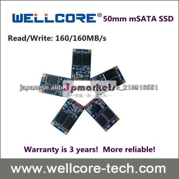 Wellcore 50 mm msata ssd MLC 16 gb SSD 内蔵ハード ドライブ問屋・仕入れ・卸・卸売り