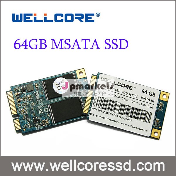 Welclore R / W速度160/160MB/sにはmSATA SSDの64ギガバイト問屋・仕入れ・卸・卸売り