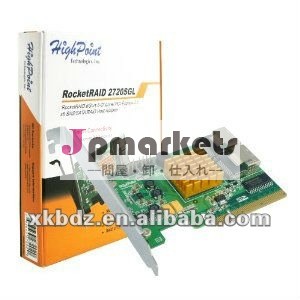 6Gb/s 8左舷PCIe 2.0 8x- SAS RAIDのコントローラ・カードRocketRAID 2720 -原物問屋・仕入れ・卸・卸売り