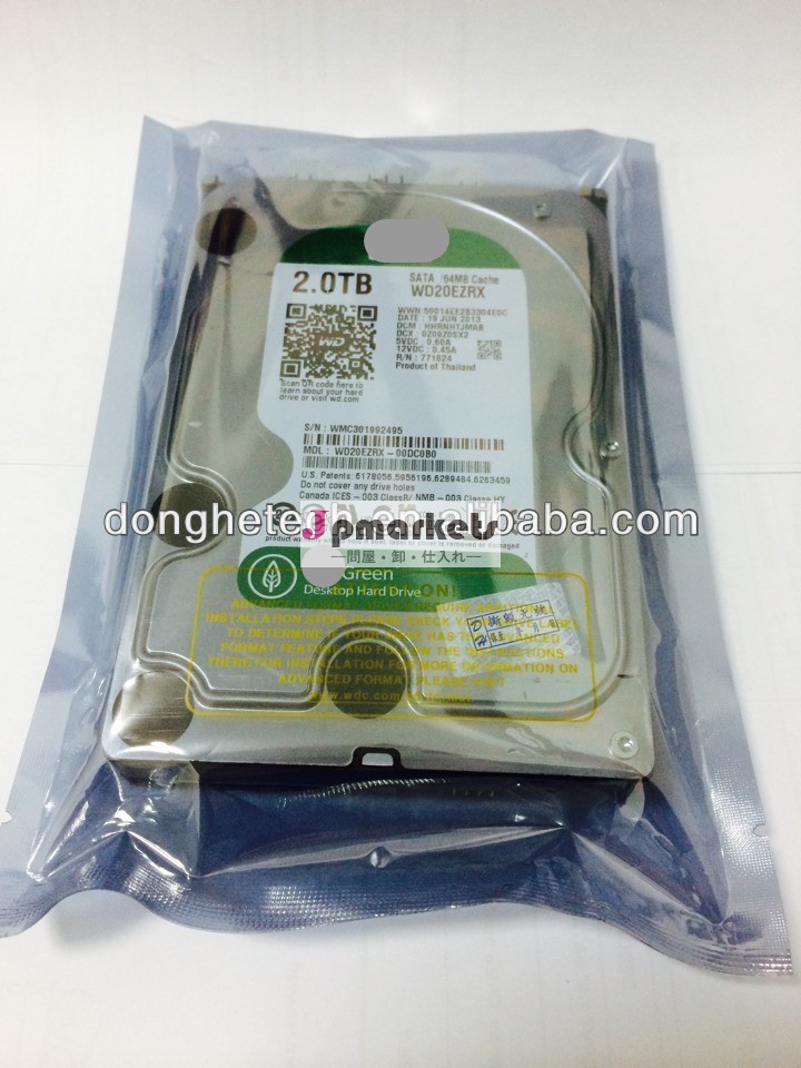 ハードディスクドライブの3.5" wd20ezrx2tbハードドライブsata問屋・仕入れ・卸・卸売り