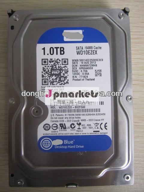 ＨＤＤ１ＴＢwd10ezexの3.5" 7200回転hddsata問屋・仕入れ・卸・卸売り
