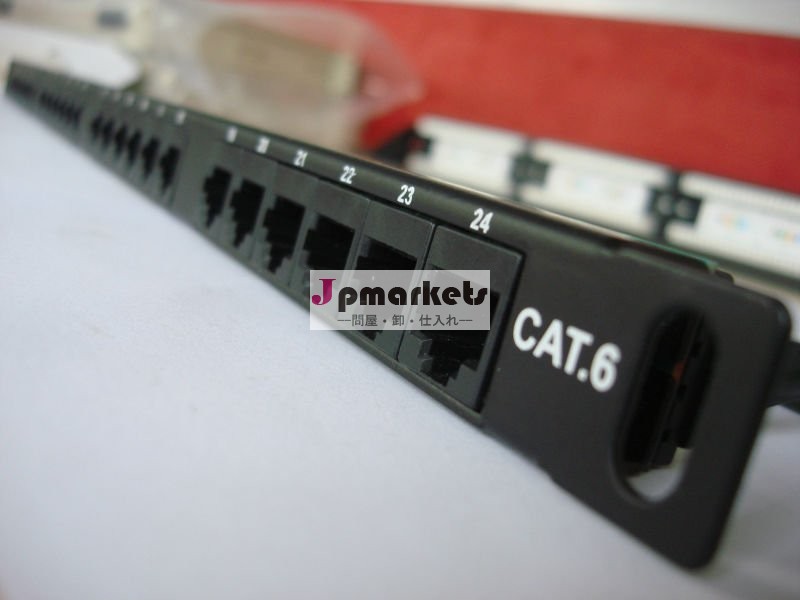 0.5u24ポートrj45cat5e/6/6autpパッチパネルpcb問屋・仕入れ・卸・卸売り