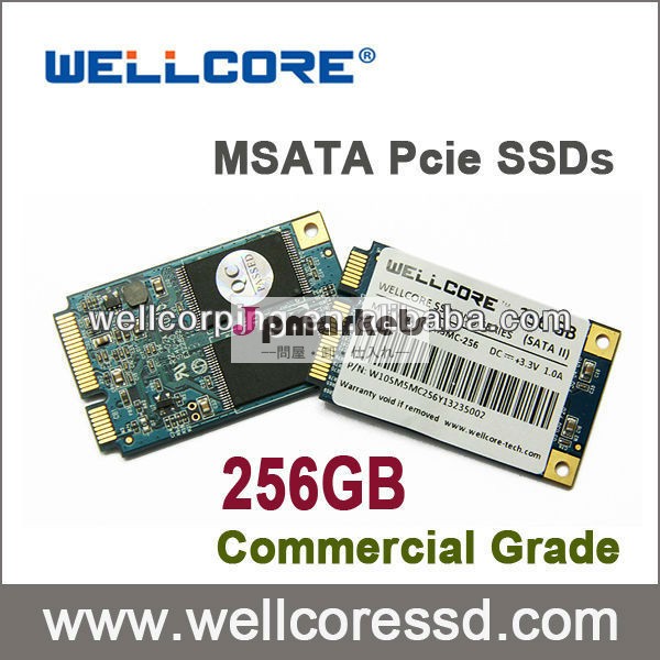Mlcwellcore/slcフラッシュmsata256gbssdノートパソコン用/pc問屋・仕入れ・卸・卸売り