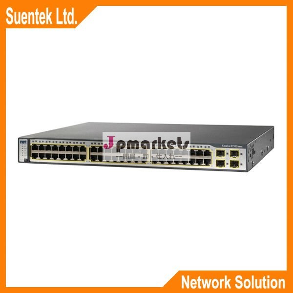 新しい密封された元のcisco3750グラムシリーズ48ws-c3750g-48ts-sポートスイッチ問屋・仕入れ・卸・卸売り