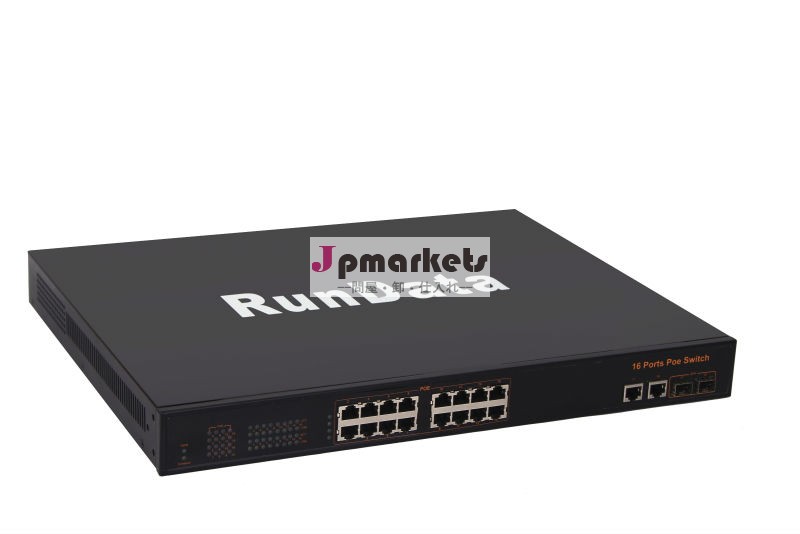 熱い- 販売!!! 10/100mbps16ポートpoe2コンボ付きスイッチ問屋・仕入れ・卸・卸売り