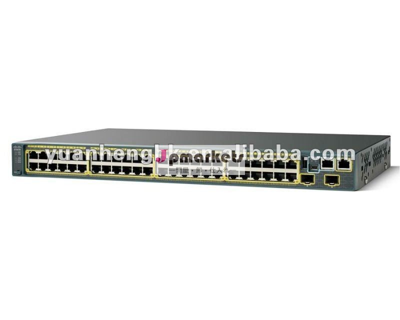 積み重ね可能なイーサネットスイッチCiscoのイーサネットスイッチ触媒WS-C2960S-48TS-S問屋・仕入れ・卸・卸売り