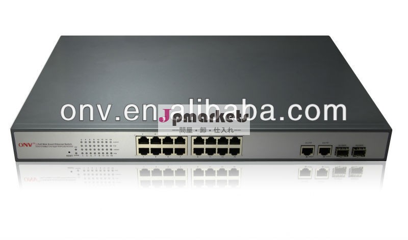 16ポートpoeスイッチ、 ieee802.3af、 10/100mbps問屋・仕入れ・卸・卸売り