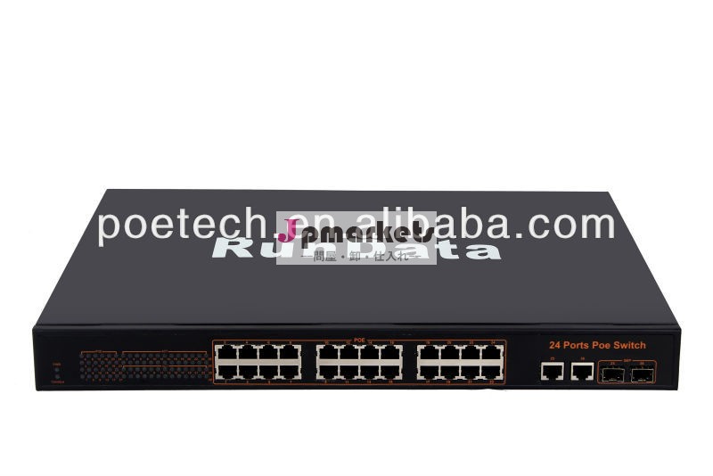 ファストイーサネットスイッチは、 管理対象24ポートpoe、 優先順位rohs/ce/fcc問屋・仕入れ・卸・卸売り