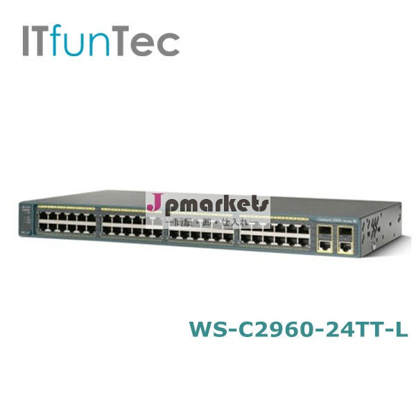 新しいciscoスイッチのciscocatalystws-c2960-24tt-l2960スイッチ株式スイッチ問屋・仕入れ・卸・卸売り