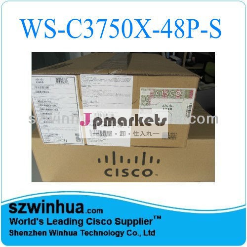 新しいCisco 3750xシリーズネットワークPoEはWS-C3750X-48P-Sを転換する問屋・仕入れ・卸・卸売り