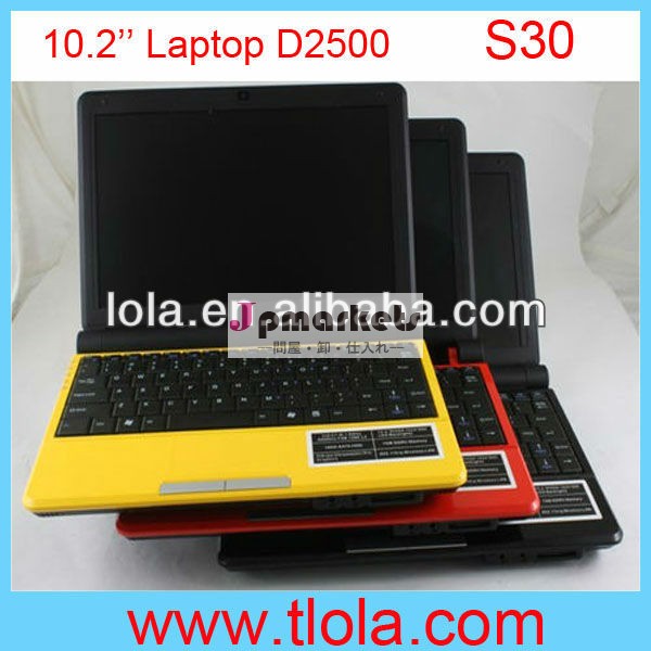 Oemの小型ラップトップ深セン工場d250010インチwindows71.8ghz1gb2gbメモリ160gb320ギガバイトhdd問屋・仕入れ・卸・卸売り