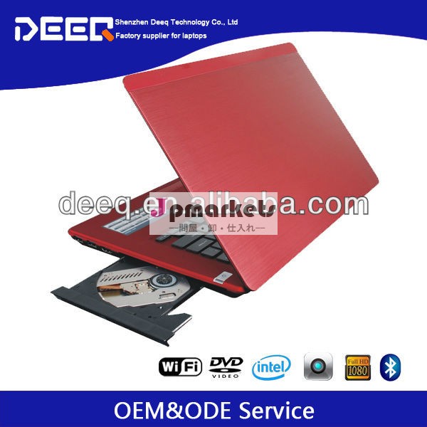 安い新しいインテルceleron1007uddr32gb、 hdd320gb14.0インチネットブックwifiとbluetooth付き問屋・仕入れ・卸・卸売り