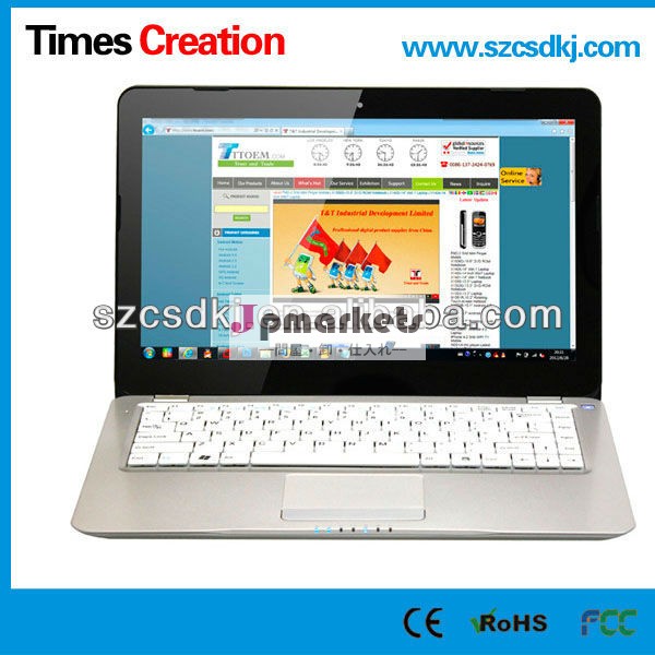 インチtft液晶インテルatom13.3d5251.8ghzデュアルコアネットブックコンピュータのラップトップ問屋・仕入れ・卸・卸売り