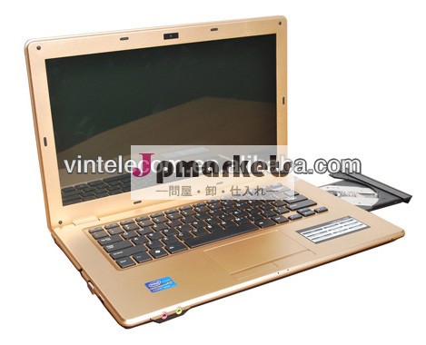 小型ラップトップを持つdvdrom14'' d25001.86dhzインテルデュアルコアoswin7問屋・仕入れ・卸・卸売り