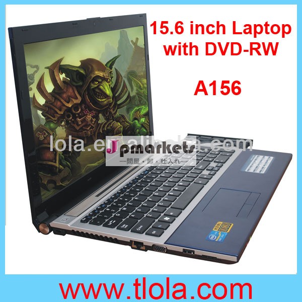 安い15.6インチインテルatomとd25001.8ghz2gbram320gbdvd-roma156hddwifiカメラ問屋・仕入れ・卸・卸売り