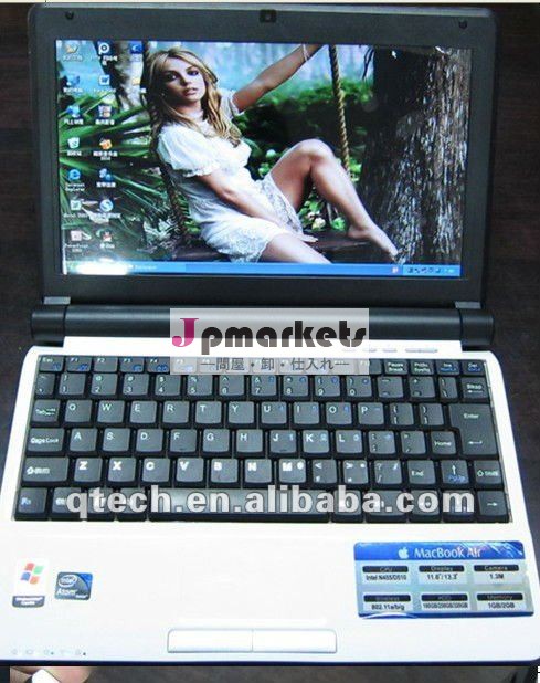 最も新しい!! 10 " 3G Intel原子プロセッサ1G/160G、LinusまたはWindows XPのwifi、rj45のウェブ画像で造られる小型ラップトップのnetbook問屋・仕入れ・卸・卸売り