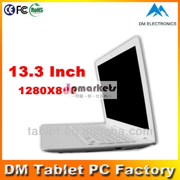 安い電子手帳13.3インチのラップトップコンピュータインテルatomd25001.86ghzのwindowsを持つ71g2gram/160g250グラムhdd( dm- l70)問屋・仕入れ・卸・卸売り