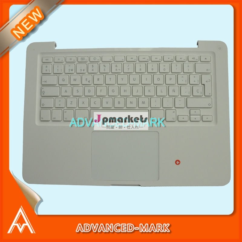 Macbook Unibody 13の" A1342ラップトップ及び100%年の働きのためのPalmrestの上の場合及びSP/新しいスペインのキーボード及びタッチパッドを取り替えなさい問屋・仕入れ・卸・卸売り