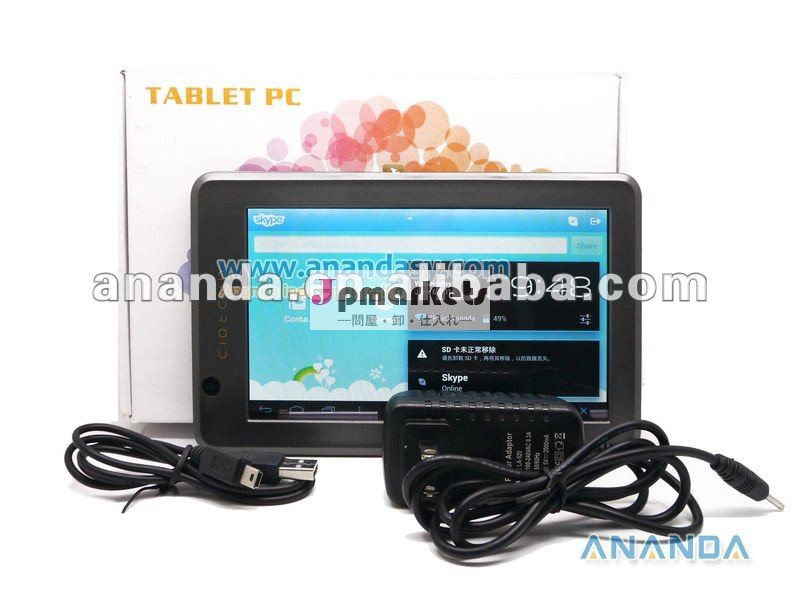 売れ筋7インチアンドロイドタブレットpcの容量gps4.0/半ば/umpc/v708ラップトップ問屋・仕入れ・卸・卸売り
