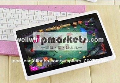 Oem7q88インチのアンドロイドタブレットpc/フラットコンピュータa13静電容量式タッチスクリーンパネルパソコンのためのデュアルカメラ問屋・仕入れ・卸・卸売り