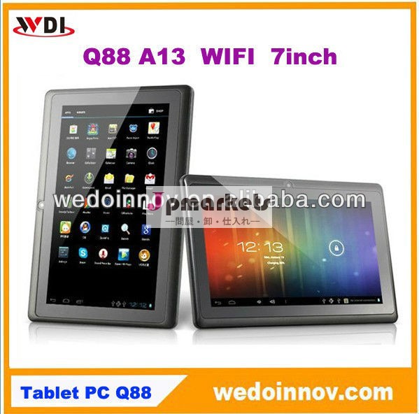 アンドロイド4.0wdiq88allwinnera13皮質- @a81.0ghzのデュアルカメラwifi7インチのタブレットpcの製造元問屋・仕入れ・卸・卸売り