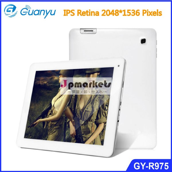 新製品2013網膜9.7インチクワッド- コアタブレットpc, ipsrk31882g/16b2048*15363gタブレットpc中国製問屋・仕入れ・卸・卸売り