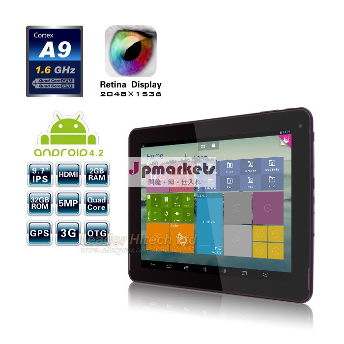 パイポm6プロ3グラムクアッドコアタブレットpc9.7" ips網膜2048x1536rk31882gb32gb4.21.6ghzのアンドロイドhdmiデュアルカメラ問屋・仕入れ・卸・卸売り