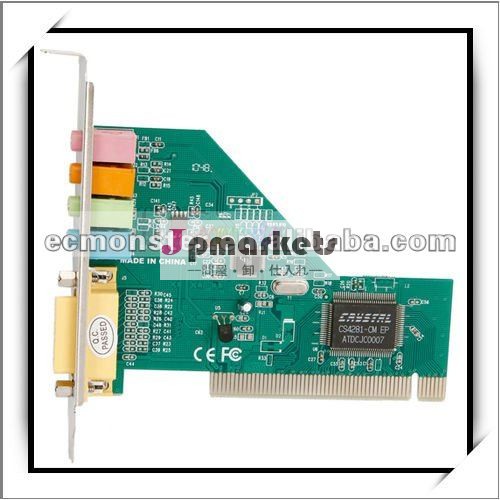 最もよい4つのCH C媒体可聴周波PCIの内部PCのサウンドカードD3問屋・仕入れ・卸・卸売り