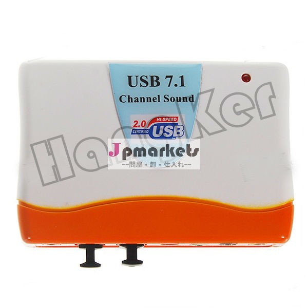 7.1チャンネルusbオーディオカードusb仕様に準拠していv1.1v2.0問屋・仕入れ・卸・卸売り