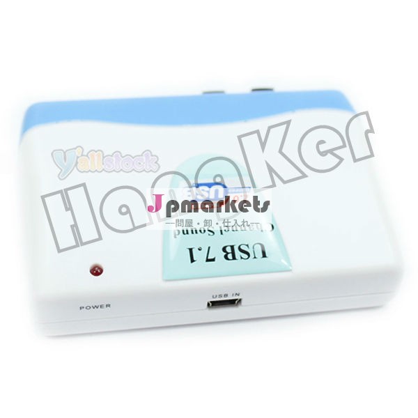 新しい7.1チャンネルusbサウンドカードusb仕様に準拠していv1.1v2.0問屋・仕入れ・卸・卸売り